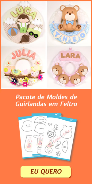 Pack de guirnaldas de fieltro