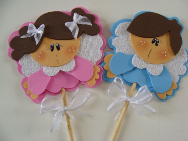 EVA Little Angels para decoración y recuerdo de bautizo