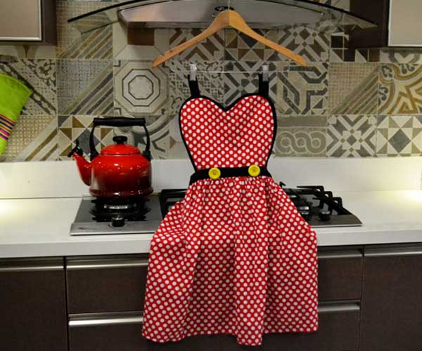 Delantal Minnie personalizado