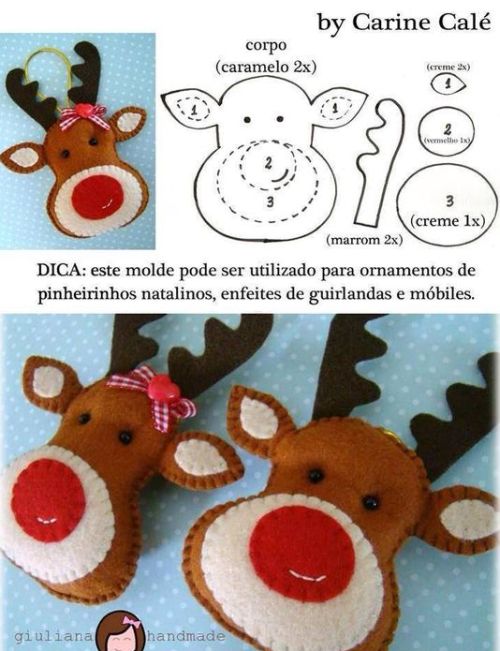 Consejos para manualidades de fieltro navideño