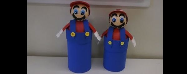 portabotellas super mario para mascotas