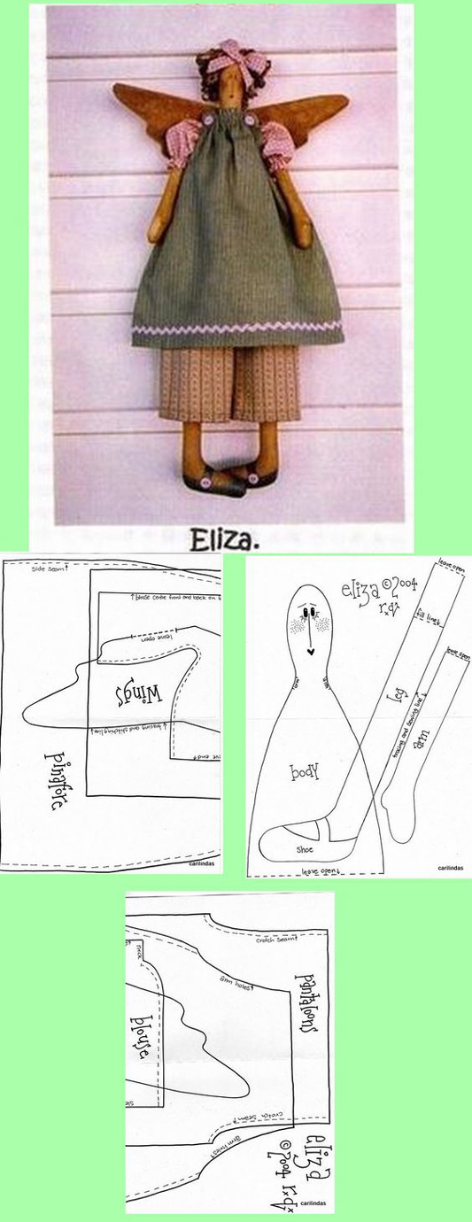 tutorial de muñeca de tela