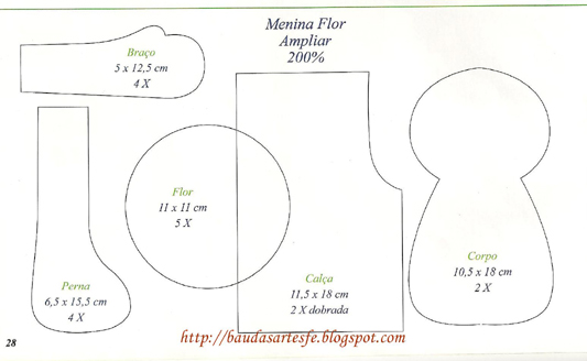 molde de muñeca de tela