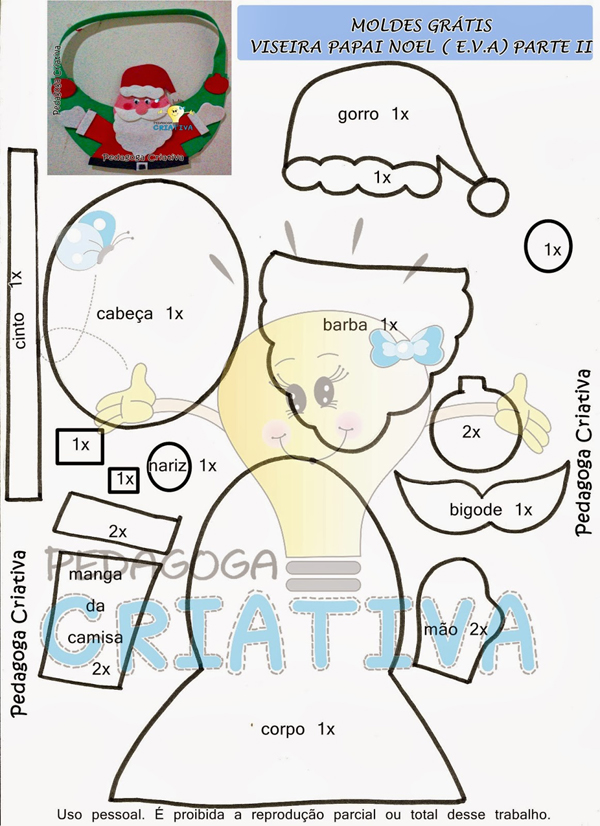 Santa Claus eva diferente