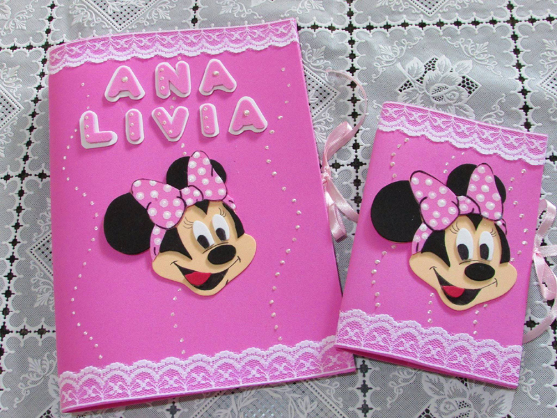 cuaderno de minnie