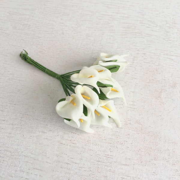 flor de lirio blanco eva