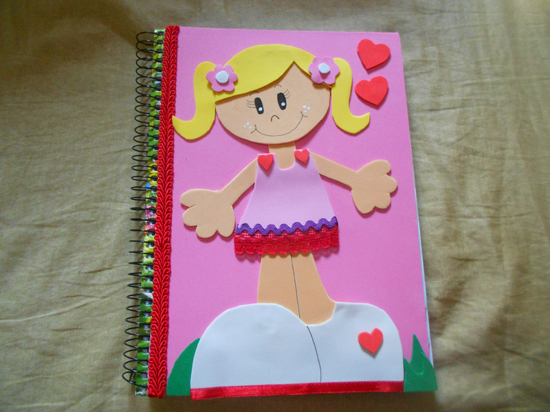 cuaderno con cable eva