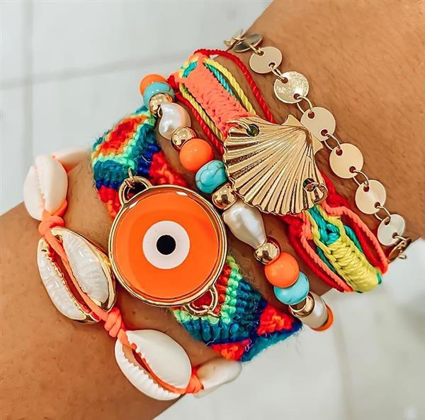 conjunto de pulseras