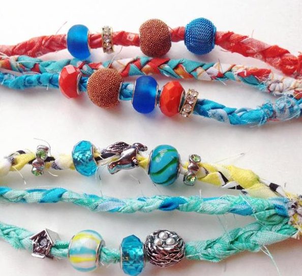 pulseras con cuentas