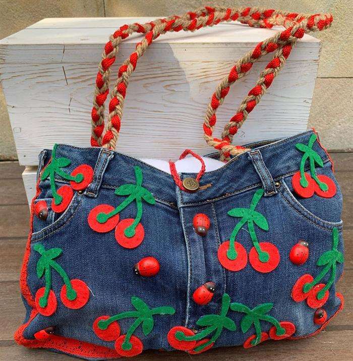 Bolso para mujer hecho a mano