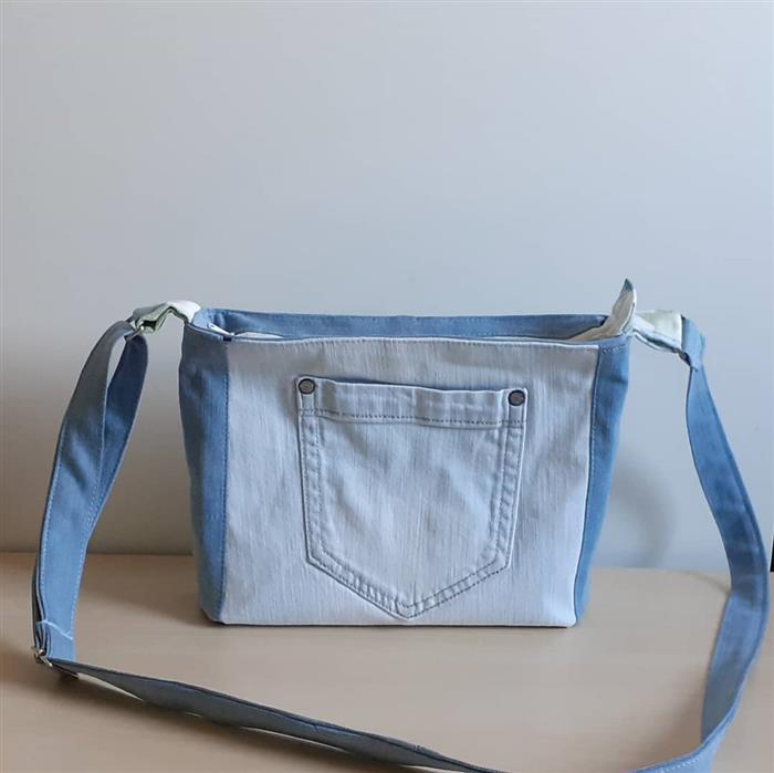 bolso de blue jeans