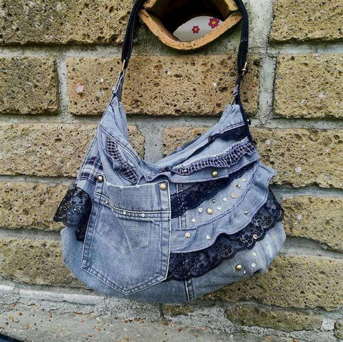 bolsa de jeans personalizada