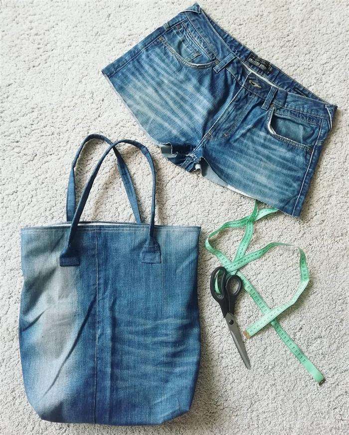 bolsa de jeans