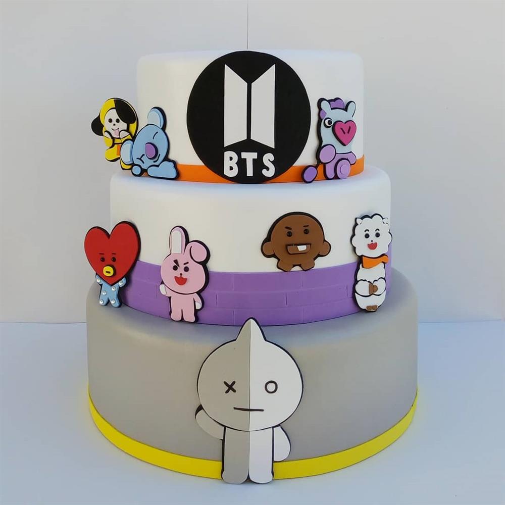 bts pastel falso bts simple