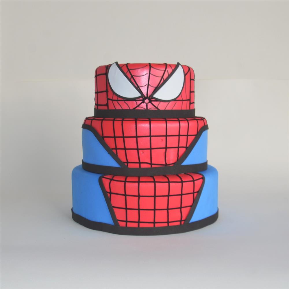 pastel falso de Spiderman