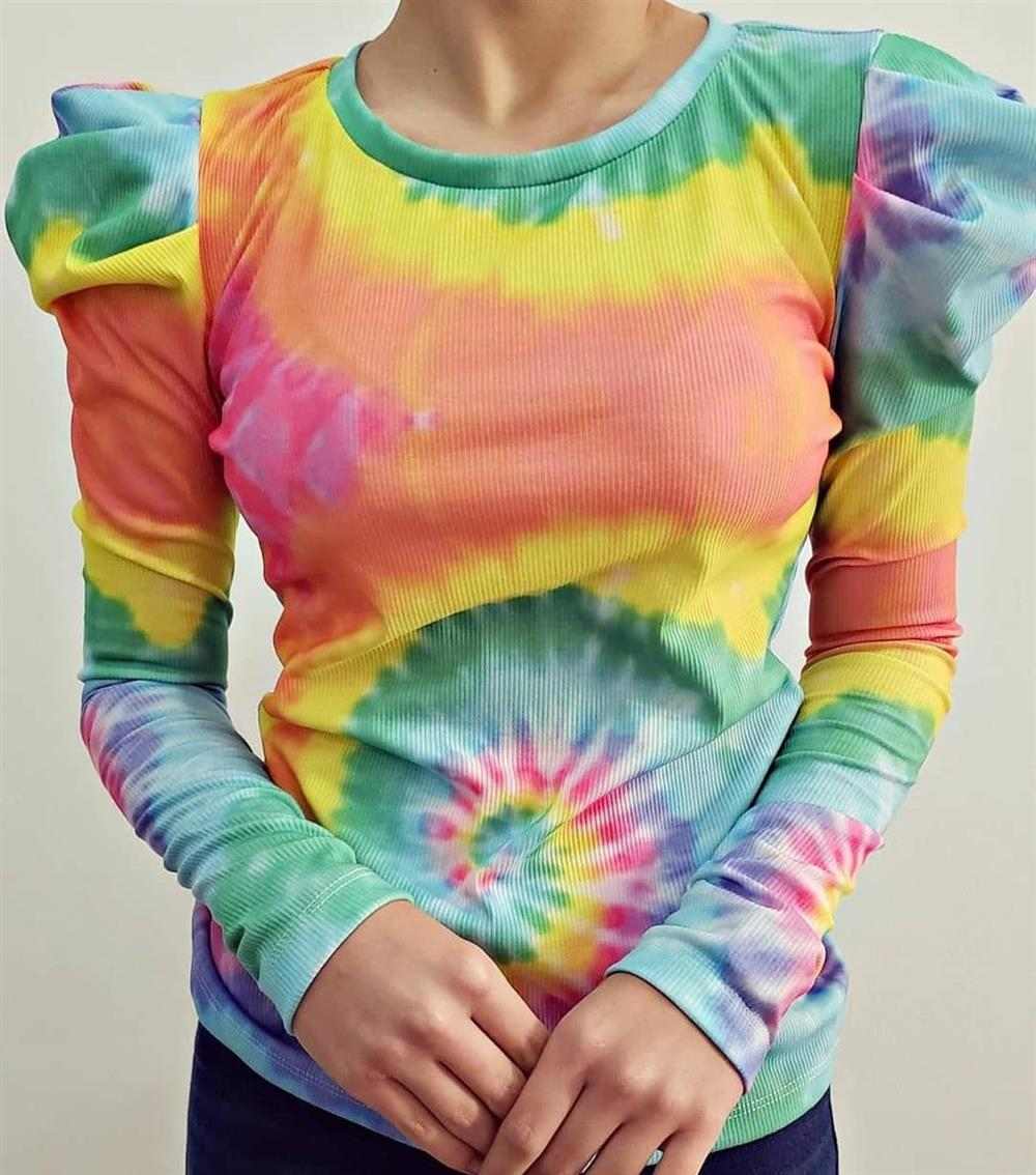 blusa mujer tie dye