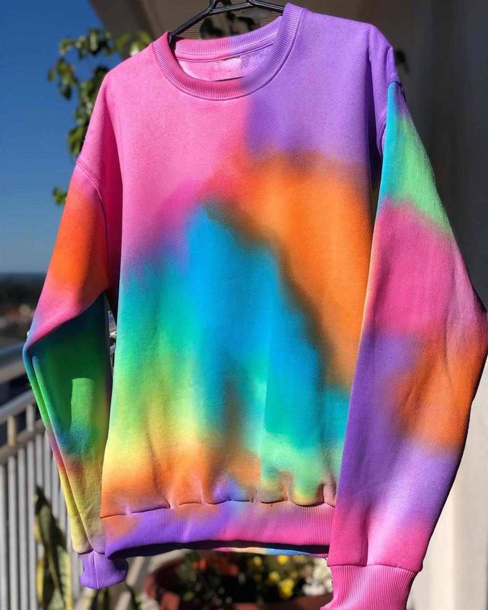 sudadera tie dye