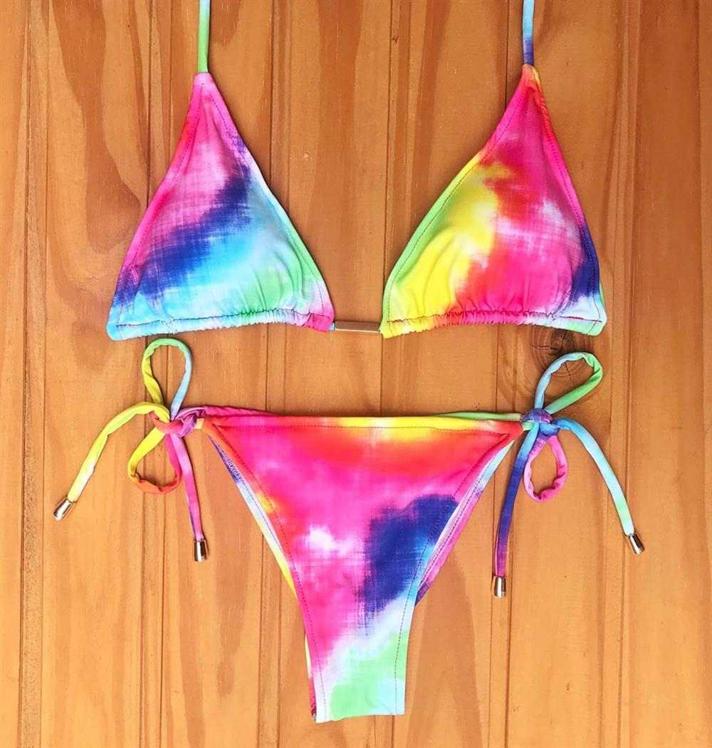 bikini tie dye