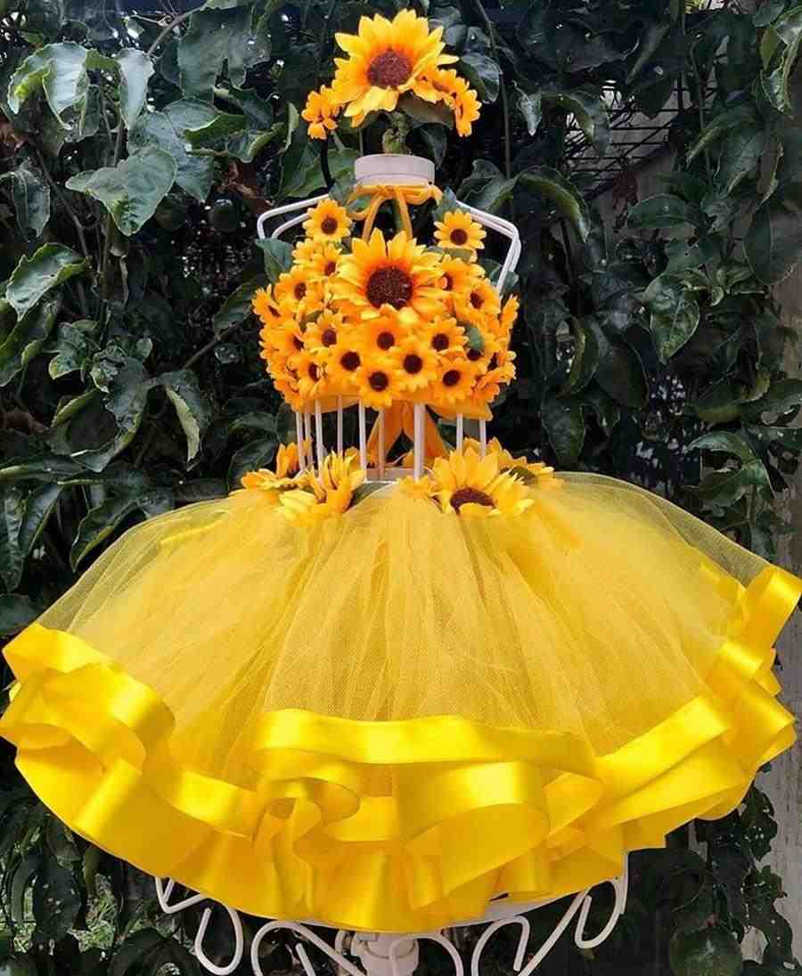 Idea de lujo de fantasía de girasol