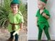 Disfraz infantil de peter pan para carnaval.