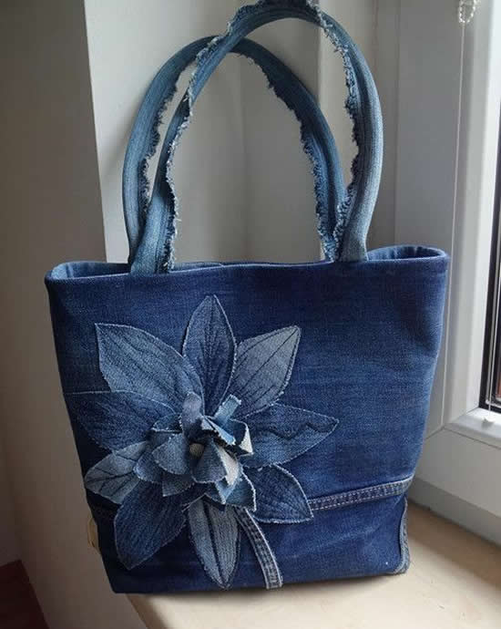 bolso con jeans