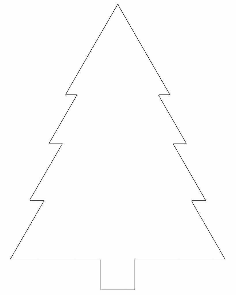 Plantilla de árbol de Navidad