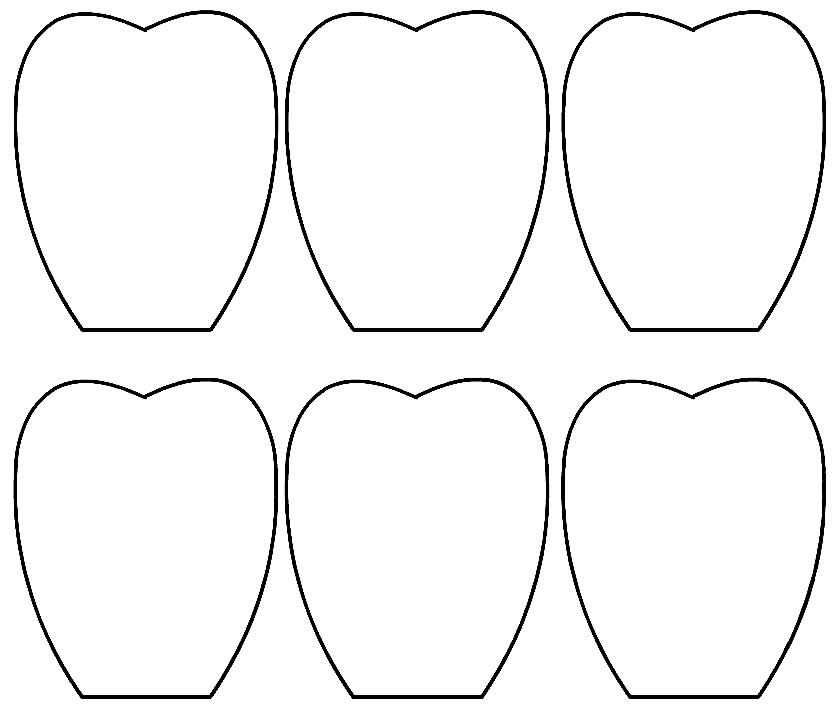 Moldes de pétalos para imprimir