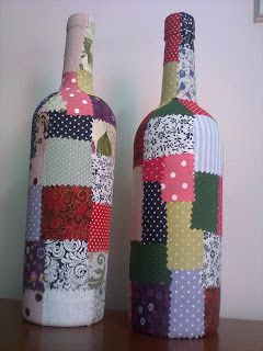 botella de patchwork