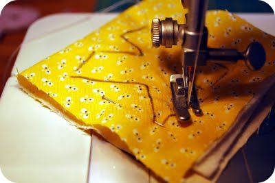 carta de coser en tela