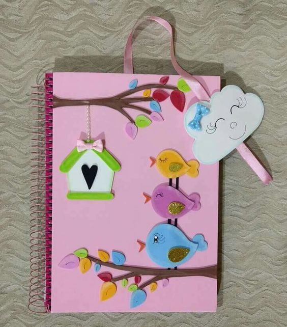 Cubierta de cuaderno de EVA