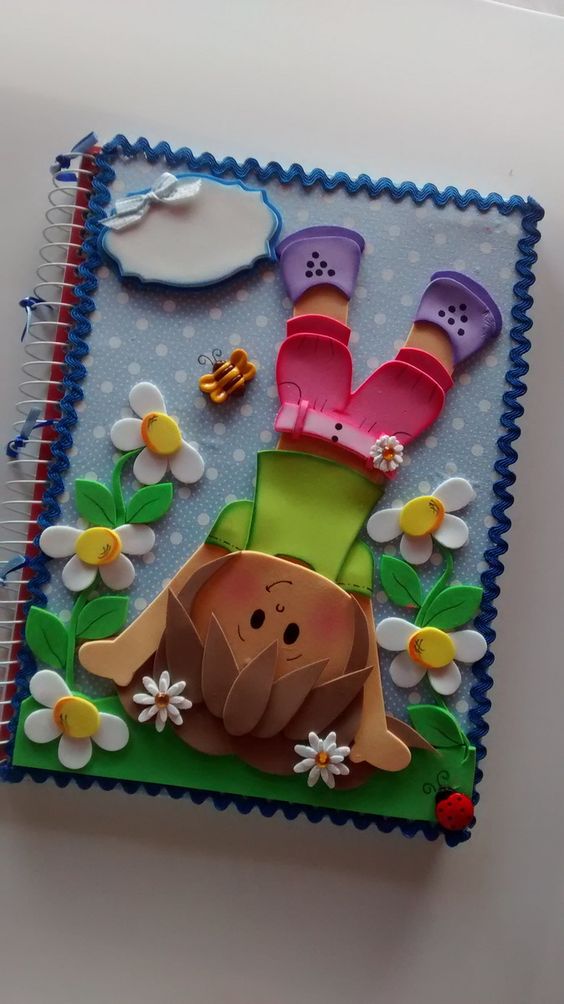 Cubierta de cuaderno de EVA