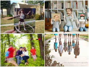 Ideas creativas para tomar fotos familiares