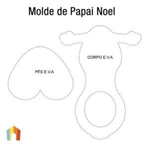 Plantilla de Papá Noel