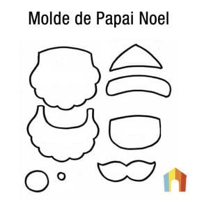 Plantilla de Papá Noel