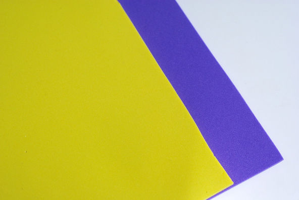 Placas de EVA - Amarillo y Morado