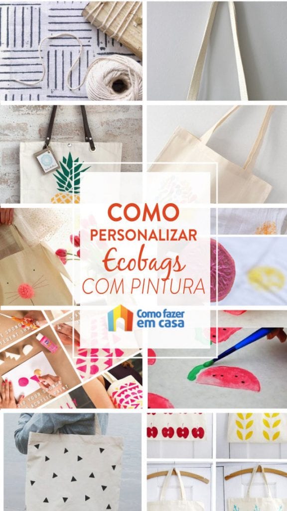 Como personalizar ecobags 