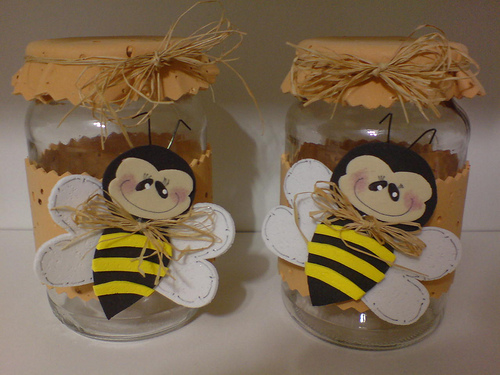 decoración de abejas