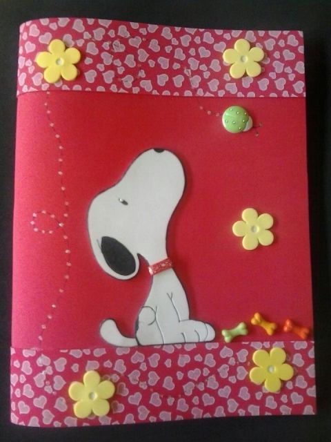 decoración de portada de cuaderno infantil